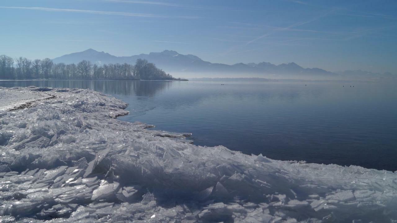 Ferienwohnung Fritzenwenger Übersee Exteriör bild