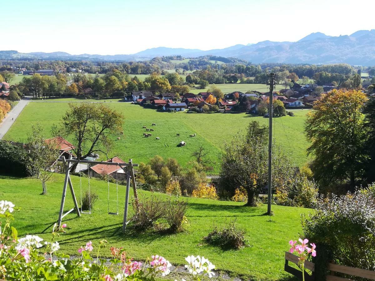 Ferienwohnung Fritzenwenger Übersee Exteriör bild