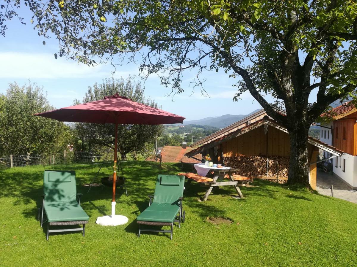 Ferienwohnung Fritzenwenger Übersee Exteriör bild